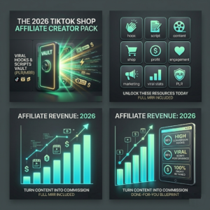 The 2026 TikTok Shop Affiliate Creator Pack