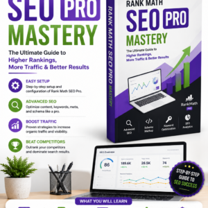 Rank Math SEO Pro Mastery: The Ultimate Guide to Higher Rankings, More Traffic & Better Results