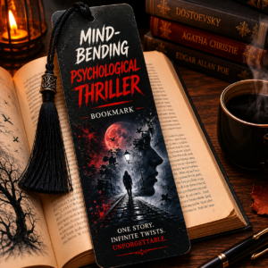 Mind-Bending Psychological Thriller Bookmark
