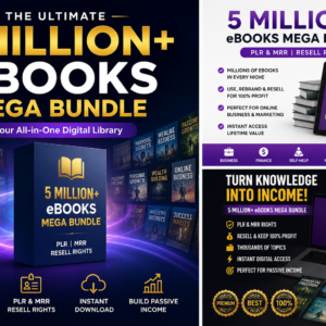 Massive 5M eBooks Collection | Business, Finance & Resellable Digital Products