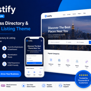 Listify – Premium WordPress Directory & Business Listing Theme