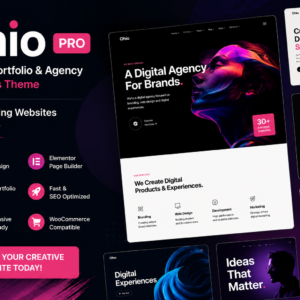 Ohio Pro – Creative Portfolio & Agency WordPress Theme for Stunning Websites