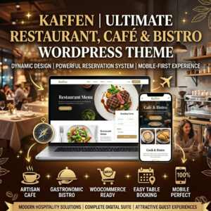 Kaffen | Ultimate Restaurant, Café & Bistro WordPress Theme