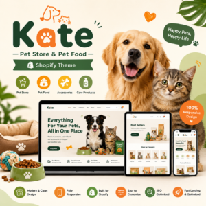 Kate - Pet Store and Pet Food Shopify Theme Download