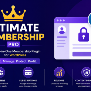 Ultimate Membership Pro – Premium WordPress Membership Plugin for Recurring Revenue